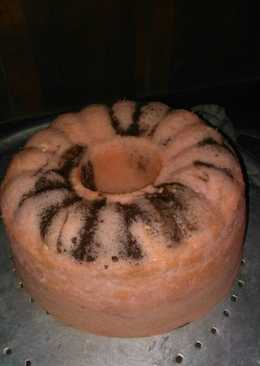 Marmer/Zebra Cake Ekonomis 2Telur