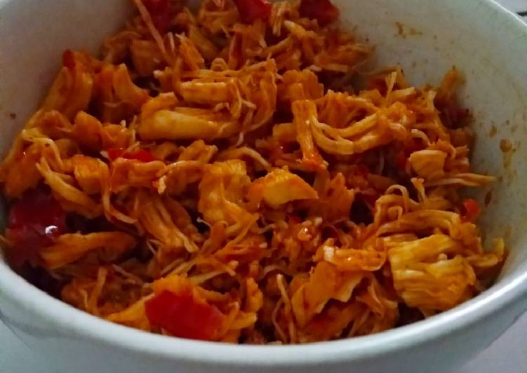 Ayam suir diet (no salt)