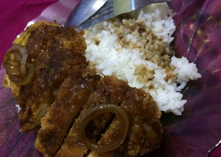 gambar untuk resep Chicken Katsu Saus Teriyaki ala Pandoy