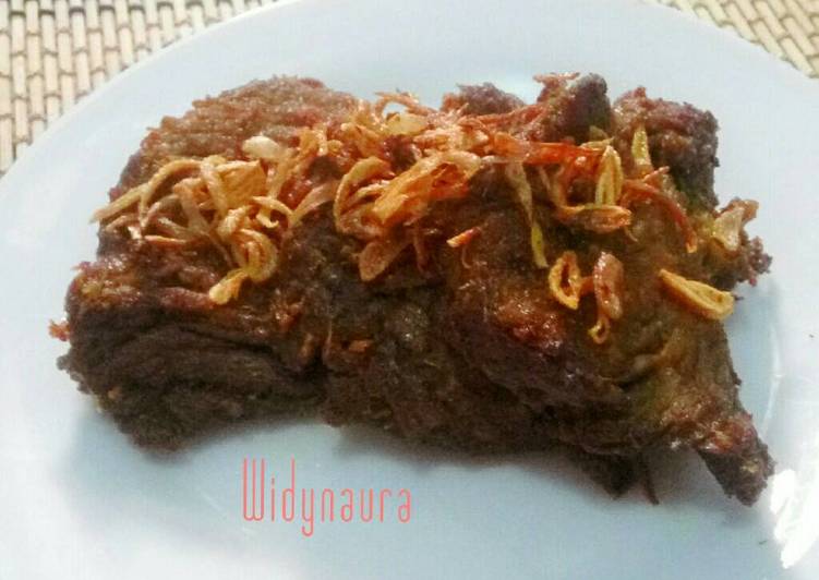 gambar untuk resep Gepuk daging sapi #kitaBerbagi