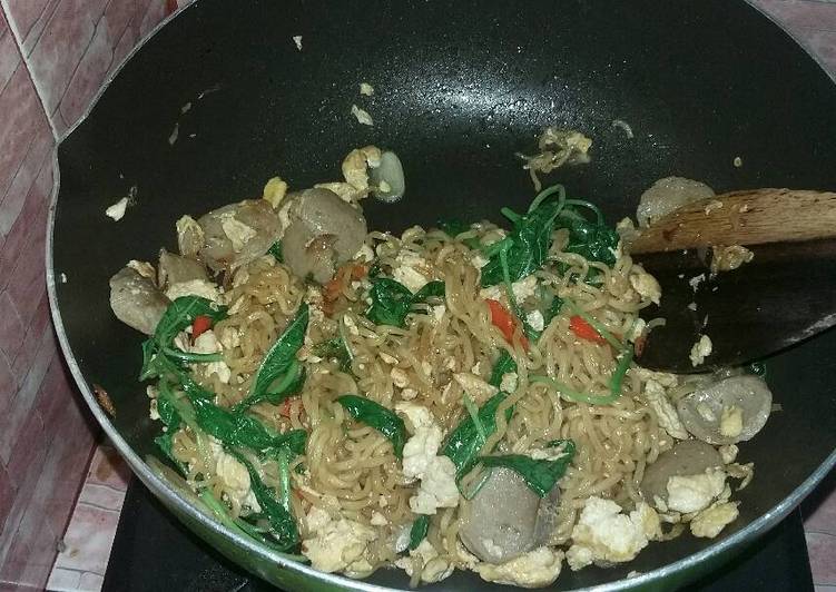 Resep Indomie goreng tumis Kiriman dari cindy