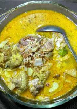 Gulai tetelan sayur nangka muda