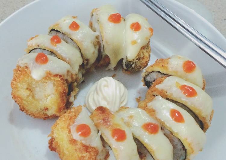 gambar untuk resep Sushi crunchy