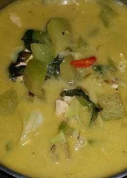 Labu siam kuah santan