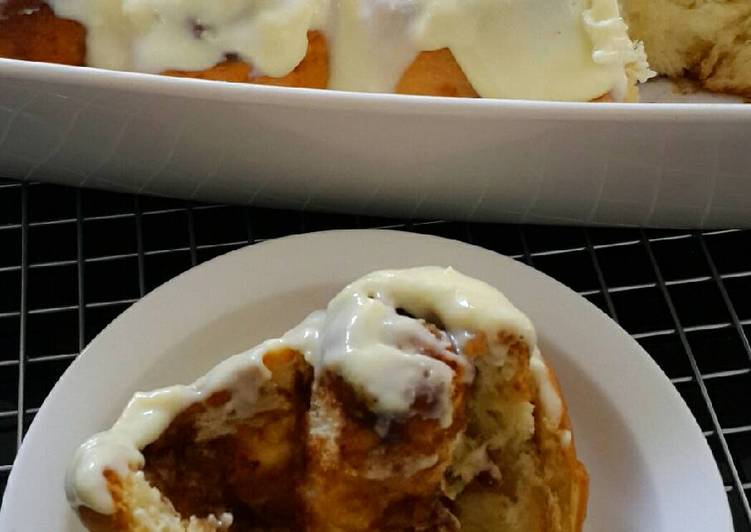 resep makanan Cinnamon Rolls