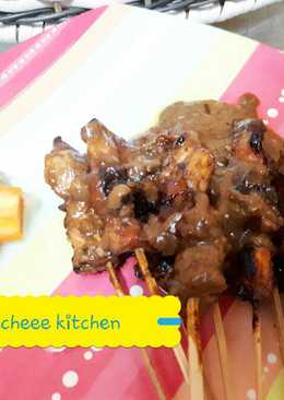Sate ayam bumbu kacang #pr_adakecapmanisnya