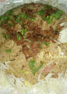 Nasi goreng keju simple (tanpa garam)