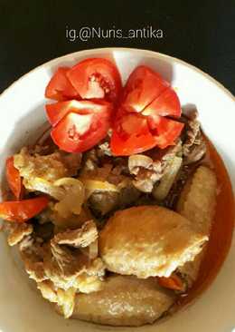 Double trouble kare sapi dan ayam