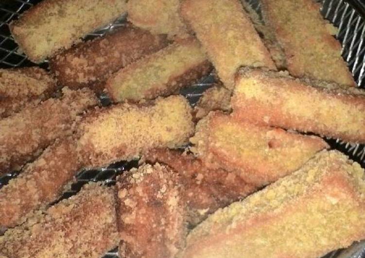 resep makanan Stik nugget pisang tanduk