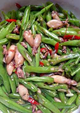 Buncis Cumi Asin Tumis