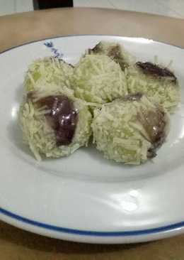 Klepon coklat keju