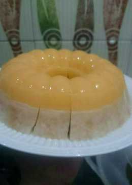 Puding mangga (crackers)