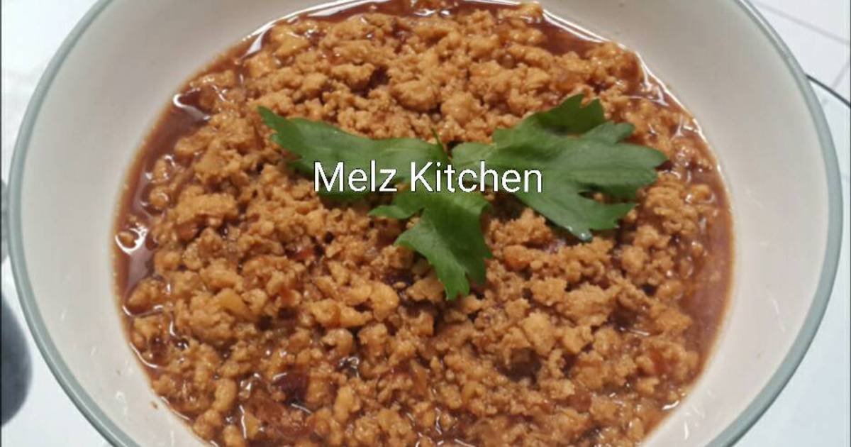 Resep Ayam Cincang Teriyaki (Balita) ala Melz Kitchen