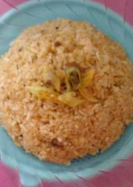 Nasi goreng uduk sederhana