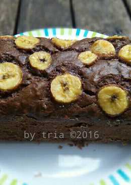 Bolu Pisang Coklat No Mixer