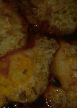 Telor ceplok kuah pedas