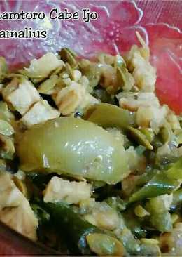 Tempe Lamtoro Cabe Ijo
