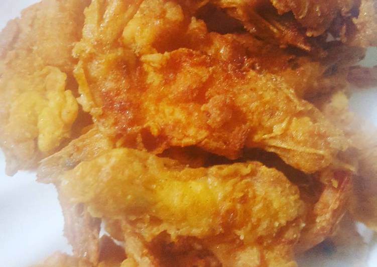 resep masakan Udang goreng tepung