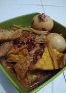 Semur telor, tahu, tempe (3T)