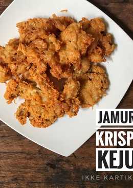 Jamur krispi keju #debm #keto