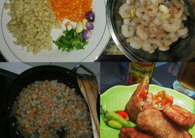 Resep Risol isi Udang mudah, cepat Kiriman dari Anggie H. Pinanti