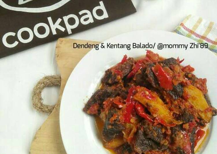 gambar untuk resep makanan Dendeng & Kentang Balado #KitaBerbagi