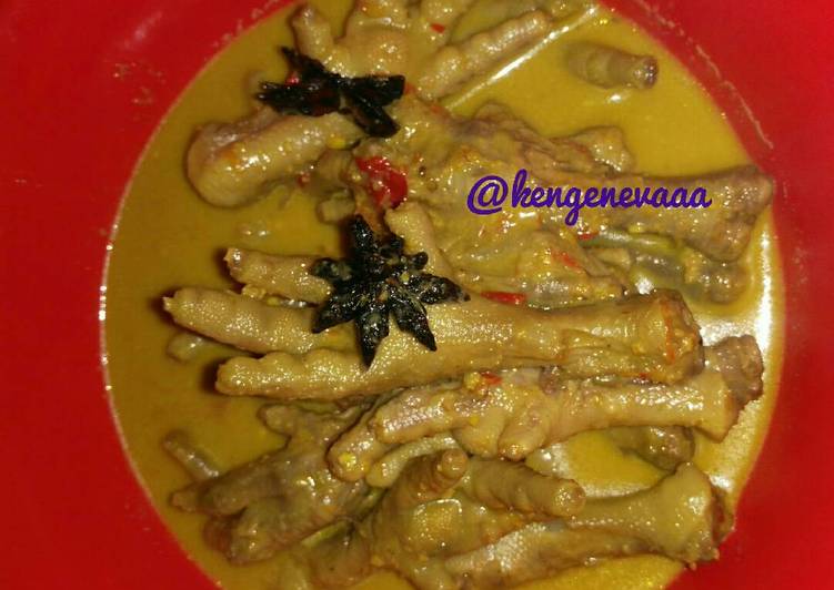 gambar untuk resep makanan Gulai Ceker Lapindo Hotz ??