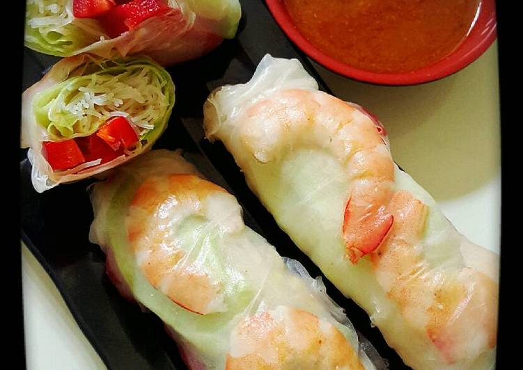 gambar untuk resep makanan Spring Roll Vietnam