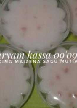 Puding maizena sagu mutiara