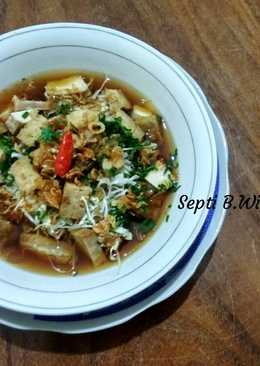 Tahu Guling Kuah Pedas Manis