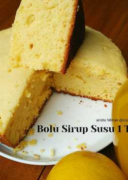 Bolu Sirup Susu 1 Telur