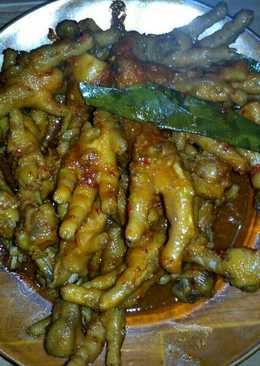 Ceker pedas manis