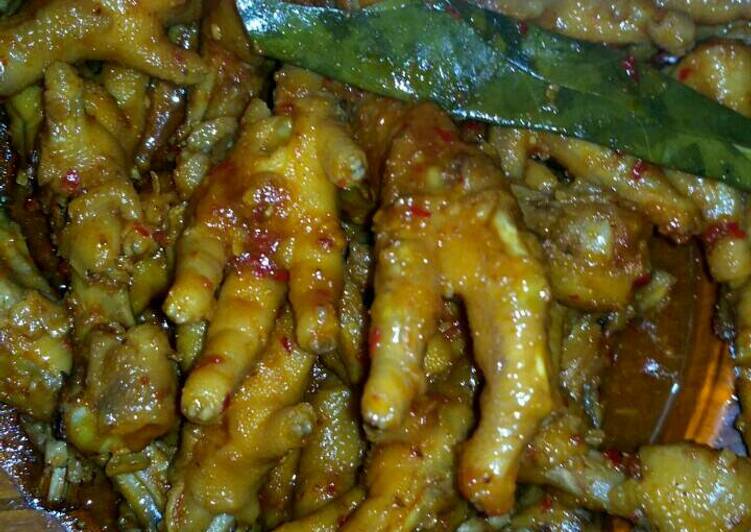 gambar untuk resep Ceker pedas manis