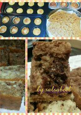 Coffee chocolate cake