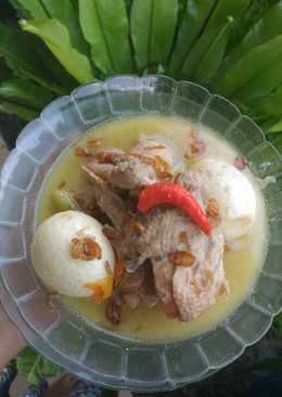 Opor ayam kuah putih