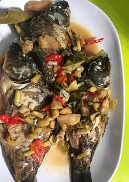 Tim ikan mas daun kemangi