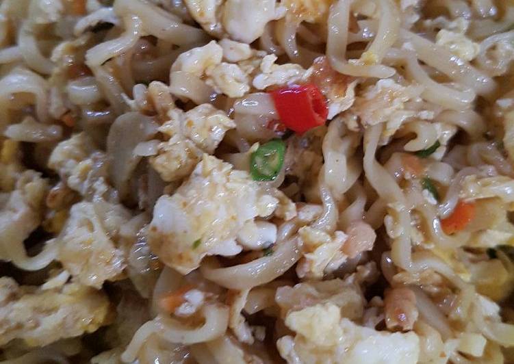 gambar untuk resep makanan Indomie Keriting Terasi Goreng