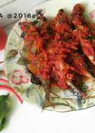 Balado ikan cue (keranjang)