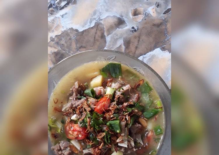 resep masakan Soup iga