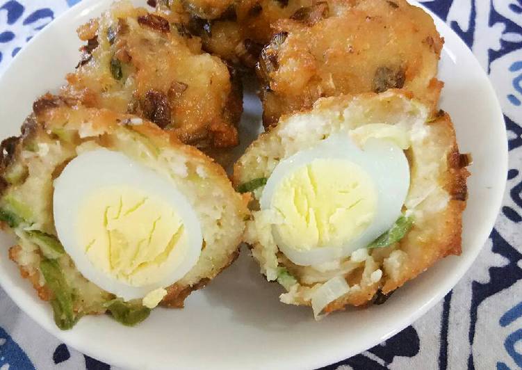 gambar untuk resep Bakso goreng ayam udang