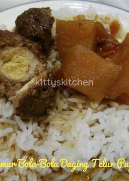 Semur Bola-Bola Daging Telur Puyuh