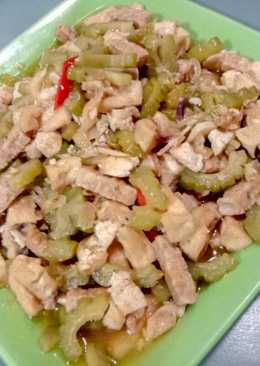 Tumis pare tahu tempe