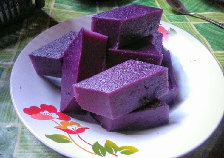  Resep Puding ubi  ungu oleh Maia SyahfiTrie Cookpad