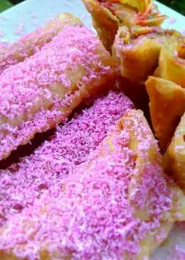 Pisang goreng kulit pangsit