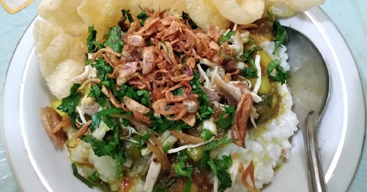 7 Resep Bubur Ayam Cianjur Enak Dan Sederhana Cookpad