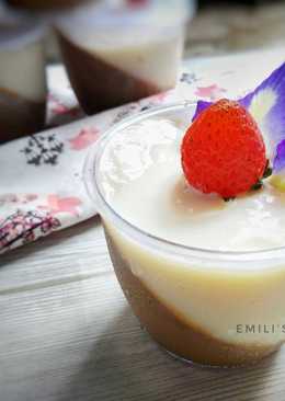 Puding vla vanilla ala kfc