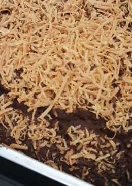 Brownis panggang keju