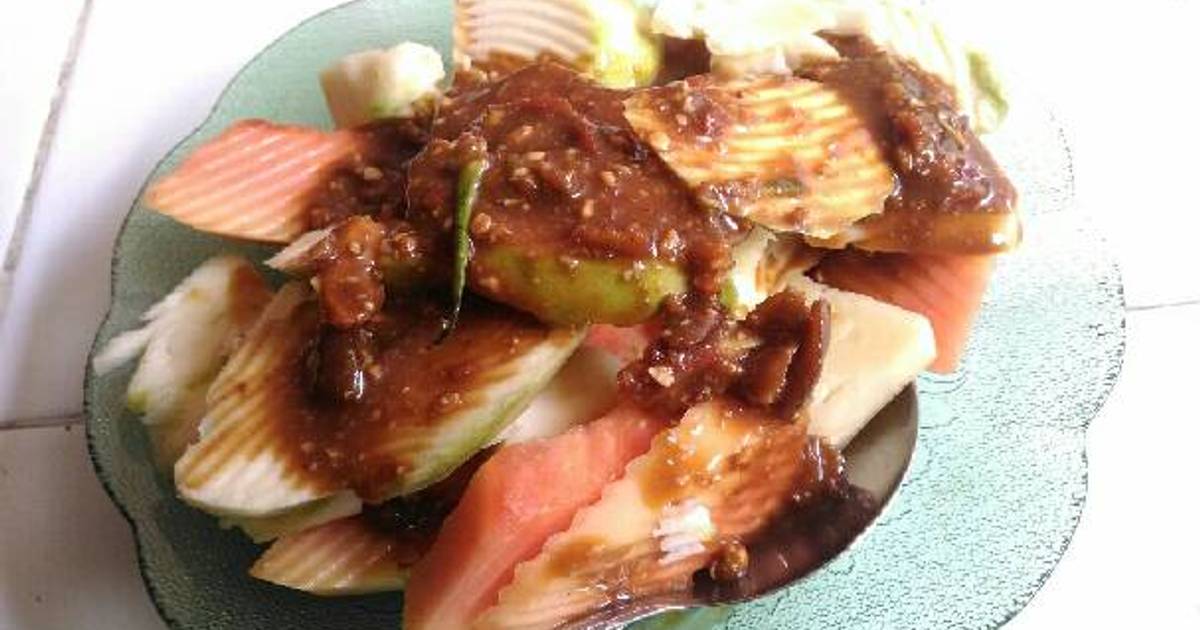 18 resep sambal petis buah enak dan sederhana - Cookpad