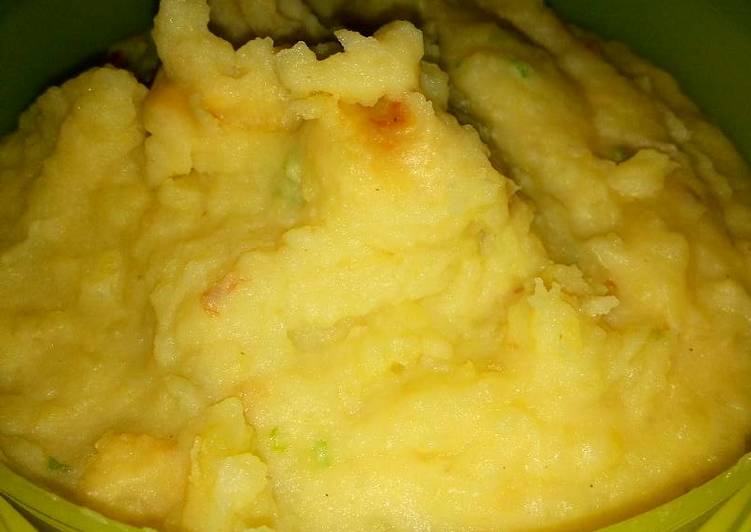 gambar untuk cara membuat Mashed potato low calories