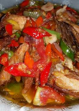 Sambel goreng tongkol pedas